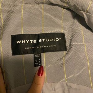 Studio Gray Dress with Yellow Highlights